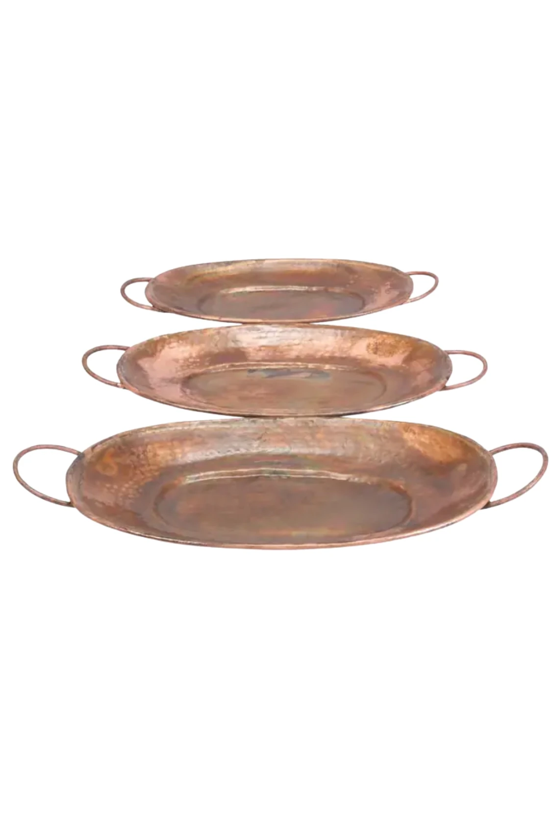 Set de charolas Broncea